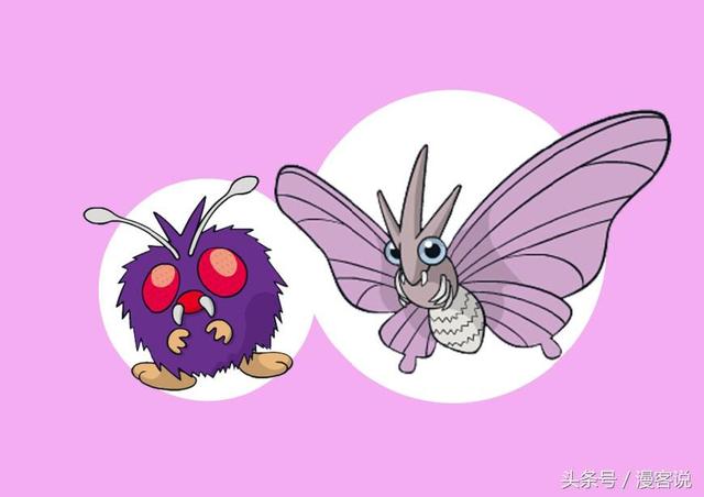 精灵宝可梦最可能返场的三只精灵，盘点精灵宝可梦中那些不结茧直接进化为蛾类的虫类宝可梦