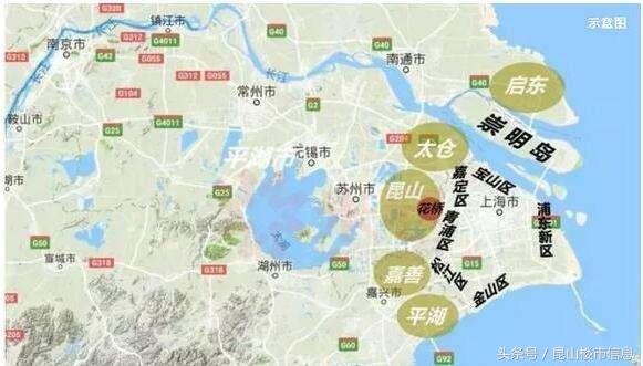 昆山8条地铁规划，环沪置业昆山地铁