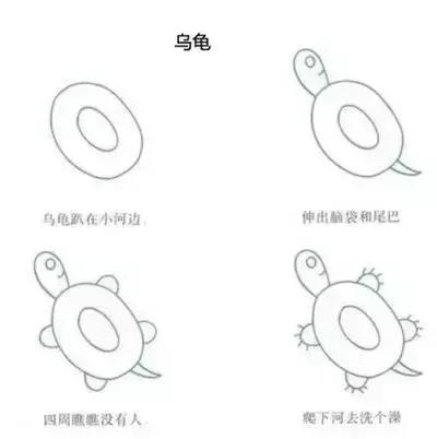 儿童的简笔画简单又好看，孩子们最爱的简笔画