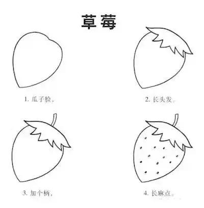 儿童的简笔画简单又好看，孩子们最爱的简笔画