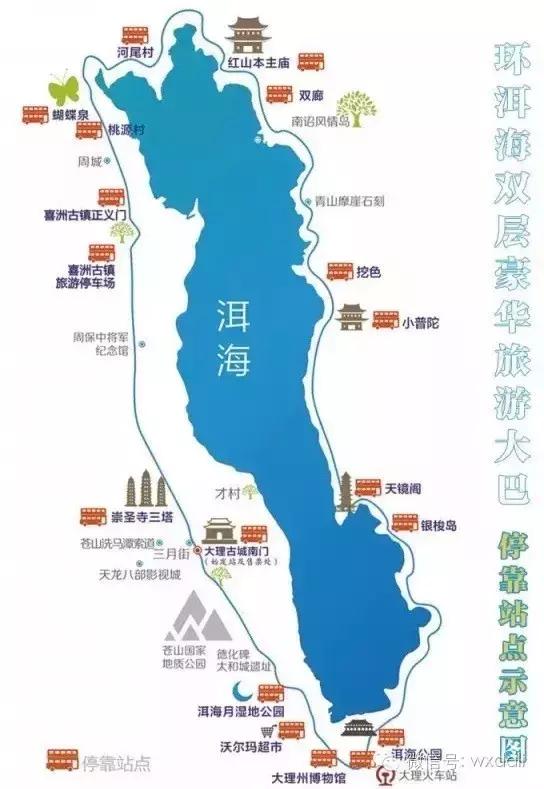 大理古城到洱海有多遠，大理環(huán)洱海自駕要多久（大理環(huán)洱海游應該這樣玩）