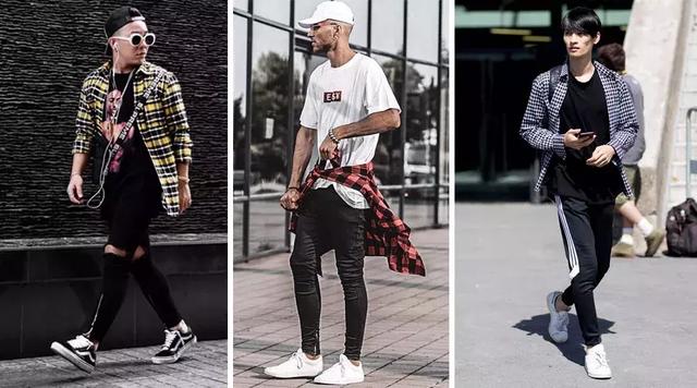 男生格子衬衫搭配，格子衬衫搭配各种穿法男士