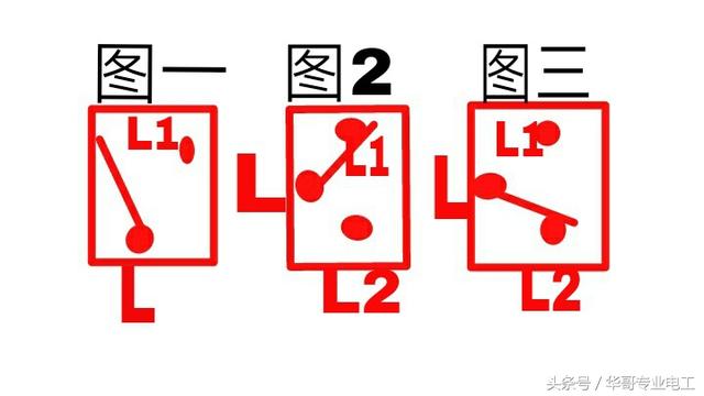 两灯单控开关接线图解，单联单控和单联双控开关的区别