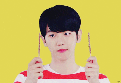 边伯贤啵啵虎，母胎中的人气王