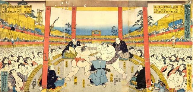 相扑运动员图片，日本史上最强相扑（日本唯一本土相扑横纲退役）