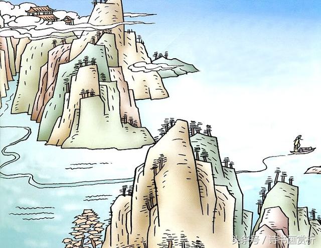 峨眉山月半轮秋全诗，李白写山水七绝