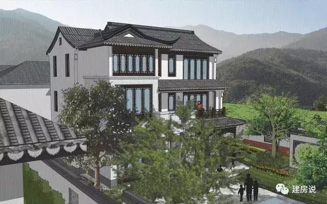 最漂亮实用的四合院别墅，农村别墅千千万
