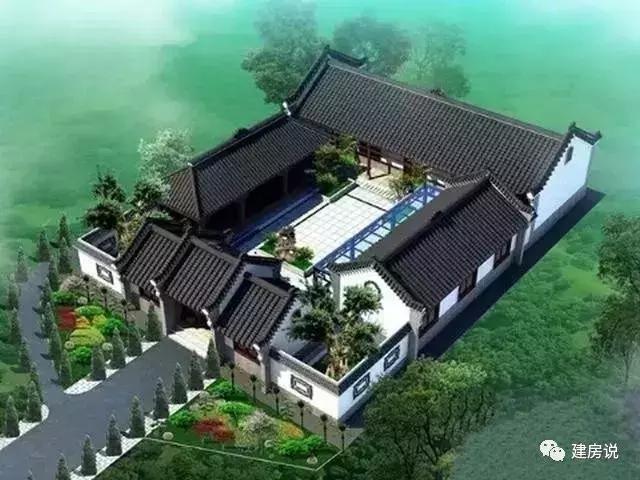 最漂亮实用的四合院别墅，农村别墅千千万