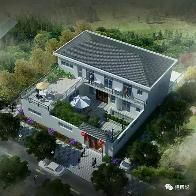 最漂亮实用的四合院别墅，农村别墅千千万