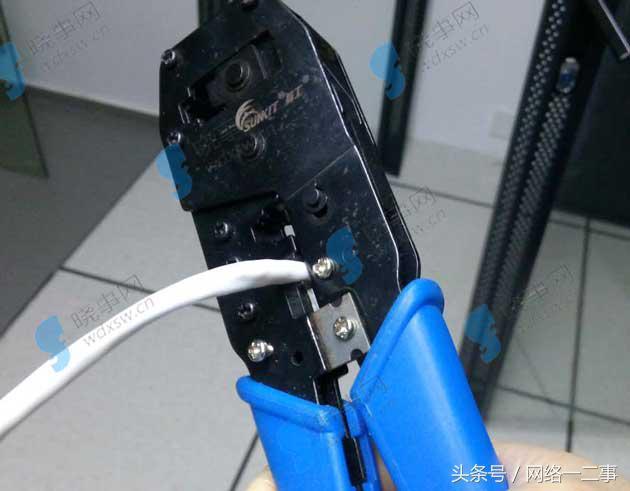 7类网线水晶头接法顺序图，RJ45接口网线水晶头接法图解