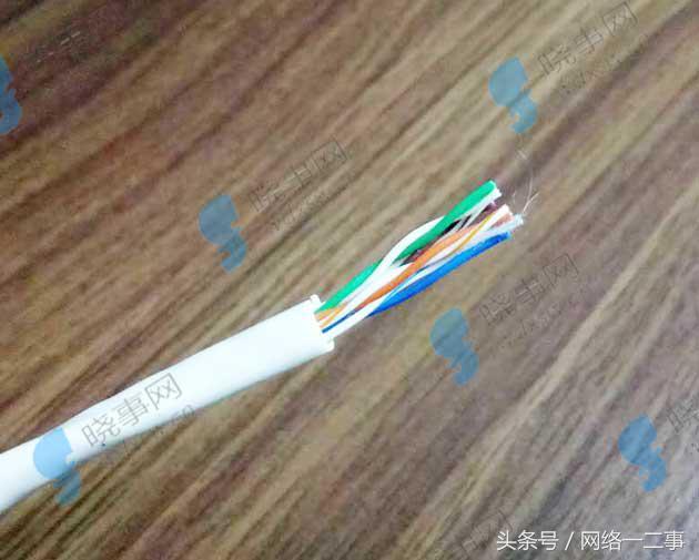 7类网线水晶头接法顺序图，RJ45接口网线水晶头接法图解