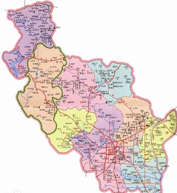 保定市的六大区是哪几个，划分为24个地区的保定市