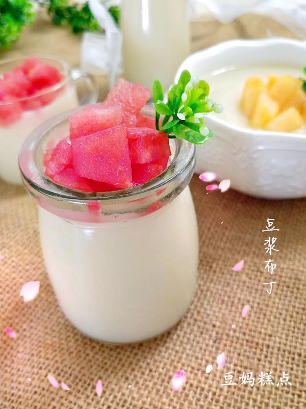 豆漿布丁，這款甜點夏天一定要學，清涼又滑口、養顏還減肥！ 熱愛美食 第7张