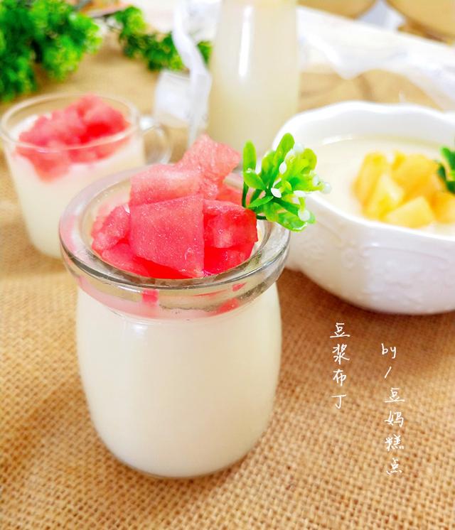 豆漿布丁，這款甜點夏天一定要學，清涼又滑口、養顏還減肥！ 熱愛美食 第1张