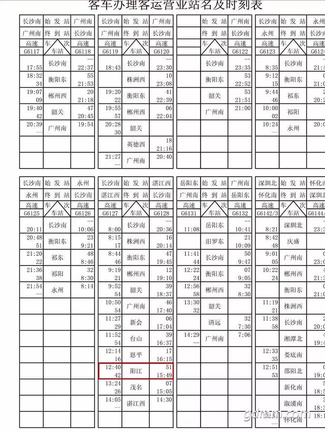 广湛高铁最新线路图阳江，广州、东莞、惠州去粤西2小时