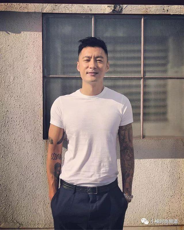 余文乐飞机头发型男短发，每个人都能穿出余文乐的潮帅感