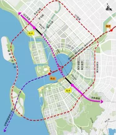 深圳坪山云巴2号线规划，一次迎来2地铁+16个站点