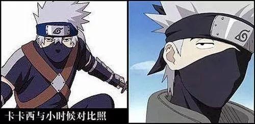 火影忍者人物介绍雏田，成长前后对照图