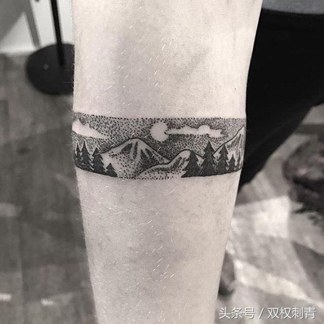 最简单的全臂纹身，《纹身手稿分享》日式整臂纹身