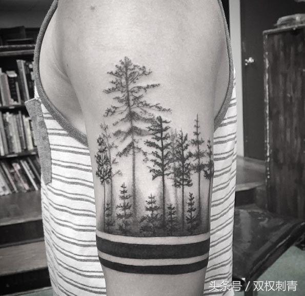 最简单的全臂纹身，《纹身手稿分享》日式整臂纹身