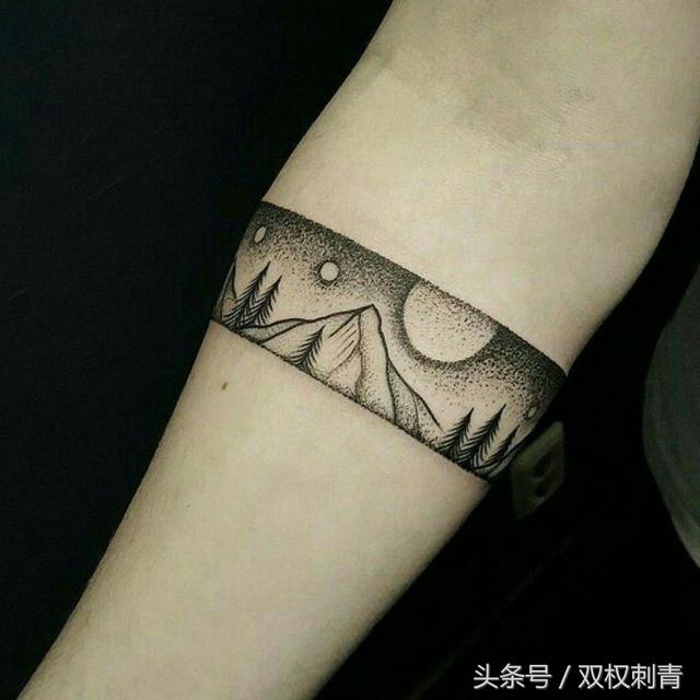 最简单的全臂纹身，《纹身手稿分享》日式整臂纹身