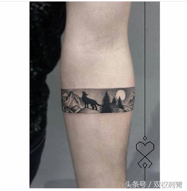 最简单的全臂纹身，《纹身手稿分享》日式整臂纹身