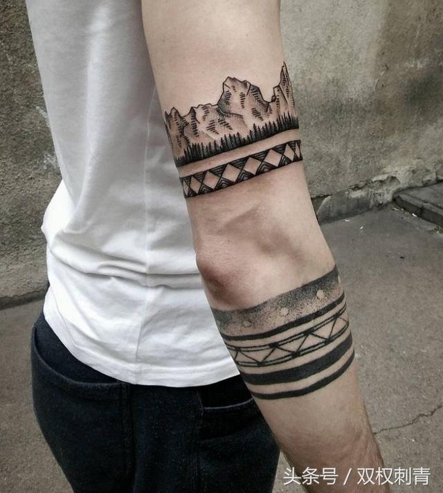 最简单的全臂纹身，《纹身手稿分享》日式整臂纹身