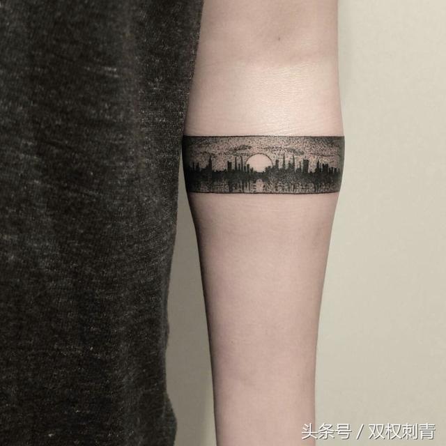 最简单的全臂纹身，《纹身手稿分享》日式整臂纹身