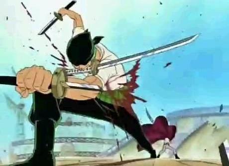 海贼王索隆开过几次九刀流，索隆用过8把神秘的刀