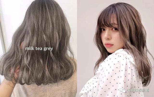 染什么发色显白抹茶色，染的不是颜色是质感
