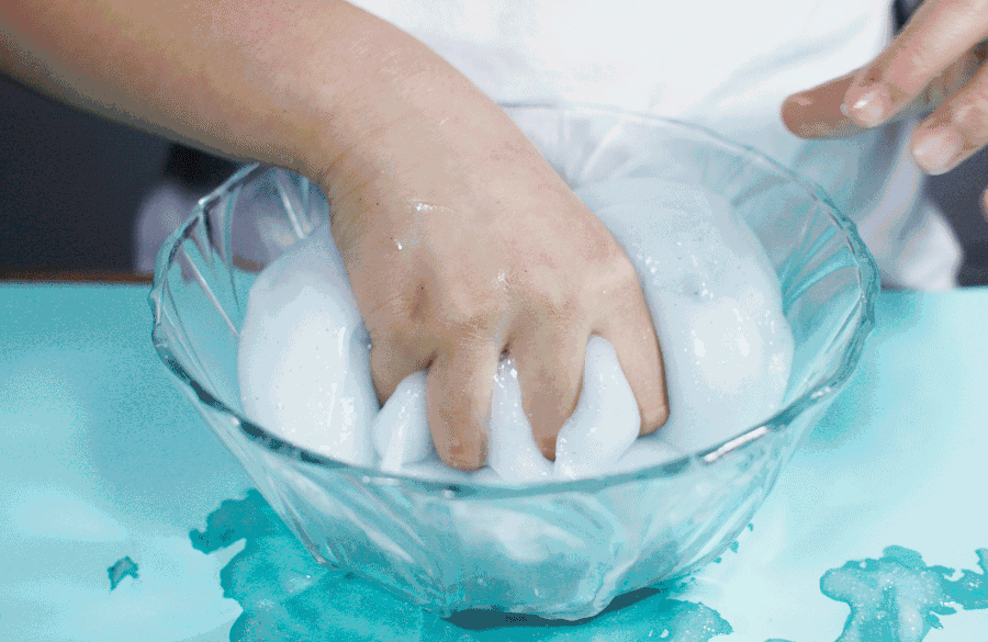 手工diy史莱姆用白胶，适合初学者的珠子泥史莱姆制作方法