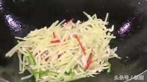 土豆肉丝的做法，正宗土豆炒肉丝做法