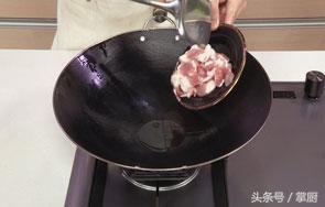 蒜苗炒肉片的最正宗做法，大厨炒的青蒜炒肉片