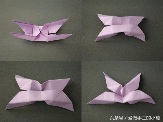 蝴蝶书签的折法，蝴蝶折纸教程（可DIY的蝴蝶折纸书签折法）