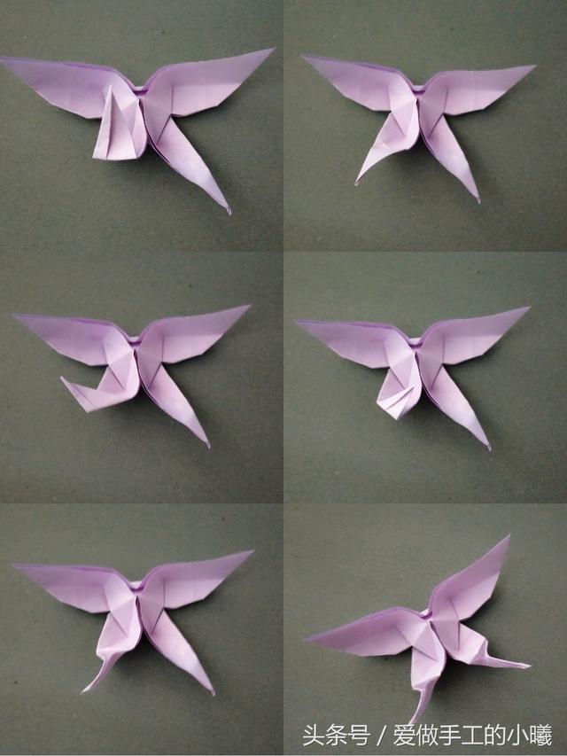 蝴蝶书签的折法，蝴蝶折纸教程（可DIY的蝴蝶折纸书签折法）