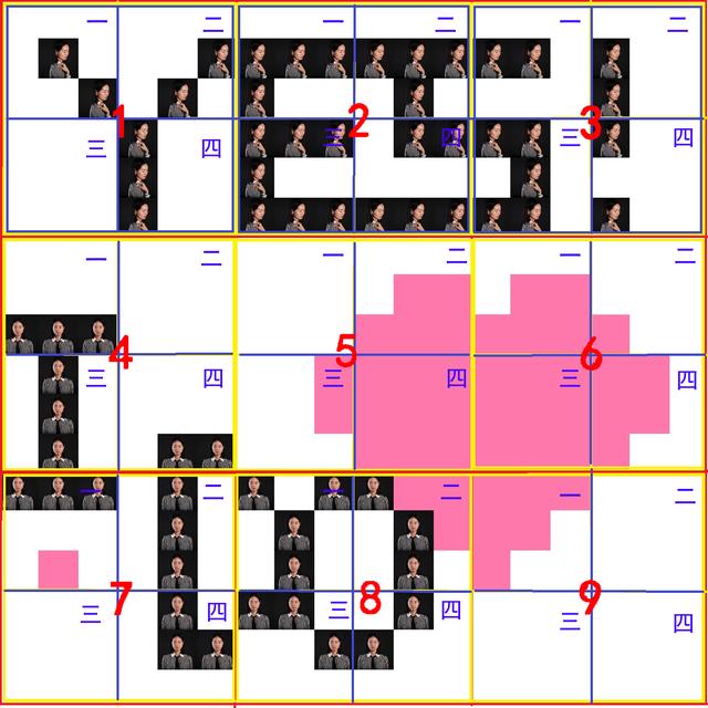 九宫格拼图技巧，自制拼图九宫格（学会这样局部拼图准没错）