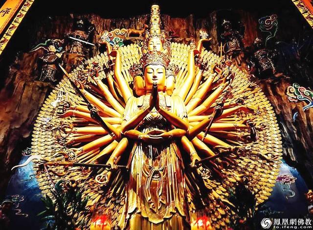 观音菩萨佛像的图片，33幅观音像