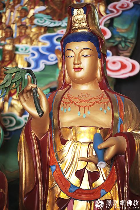 观音菩萨佛像的图片，33幅观音像