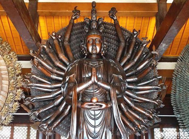 观音菩萨佛像的图片，33幅观音像