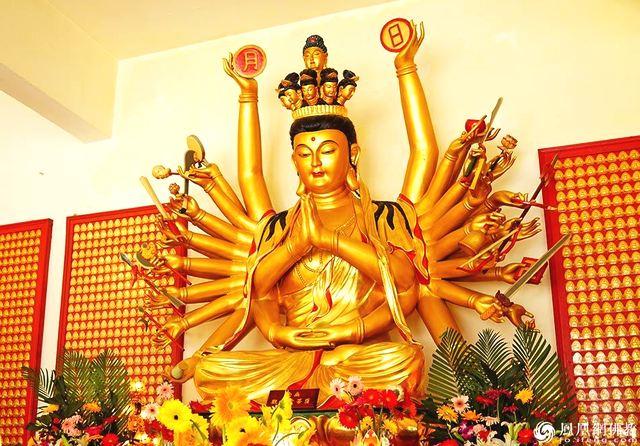 观音菩萨佛像的图片，33幅观音像