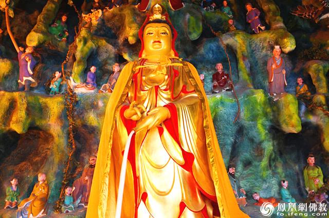 观音菩萨佛像的图片，33幅观音像
