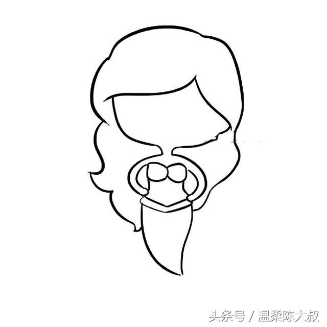 一年级美人鱼公主画,100种女生可爱简笔画卡通