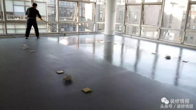 室内水泥自流平施工方法，家装水泥自流平