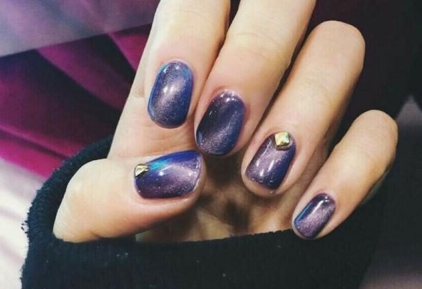 做美甲猫眼全过程，猫眼美甲的原理