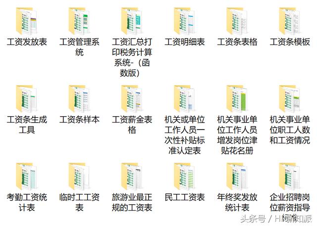 工资计算实用模板，工资表转成工资条