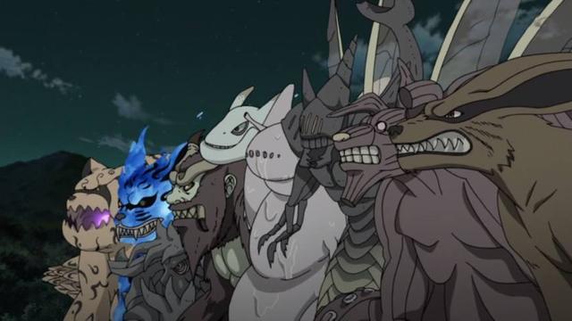 火影里的所有尾兽的样子，其中竟有四只是出自中国古代神话