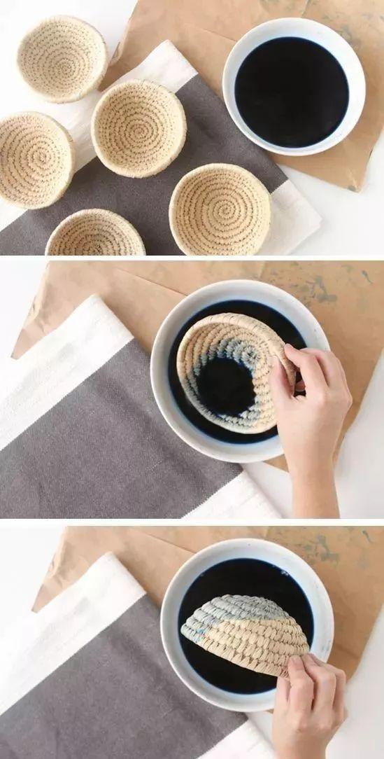 手工麻绳做家居用品，几根麻绳就能造个凳子