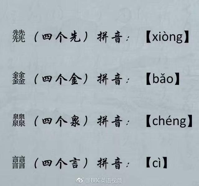 简单又超级难念的字，十个“简单”的生僻字