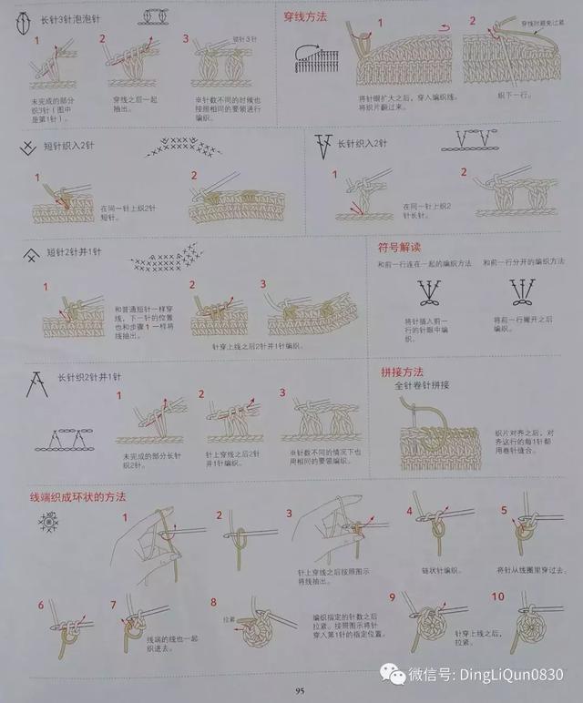 儿童棒针毛衣全集，棒针教程儿童可爱毛衣