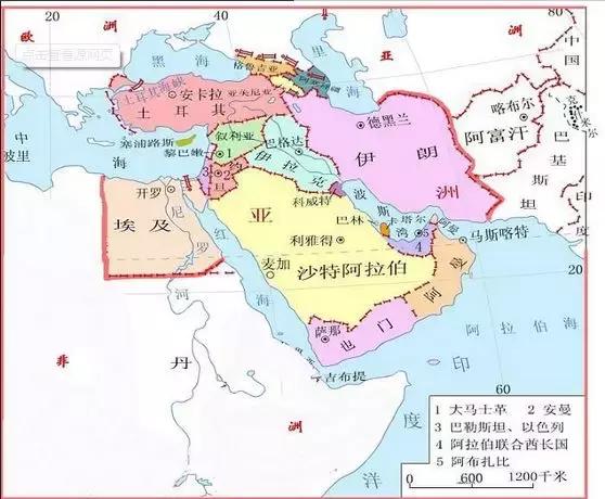 区域特征与区域地理特征，区域认知亚洲地理概况